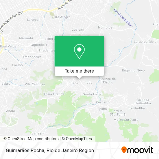 Guimarães Rocha map