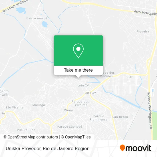 Unikka Provedor map