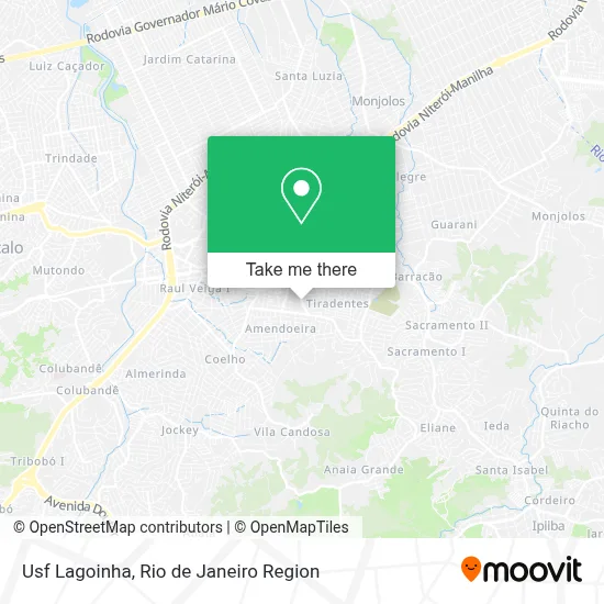 Usf Lagoinha map