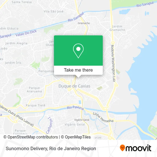 Sunomono Delivery map