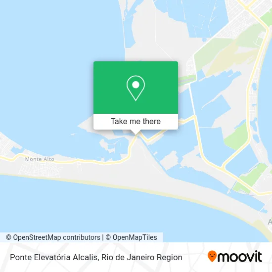 Ponte Elevatória Alcalis map