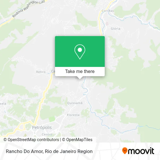 Rancho Do Amor map