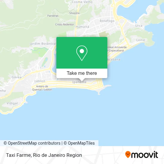 Taxi Farme map