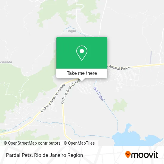 Pardal Pets map