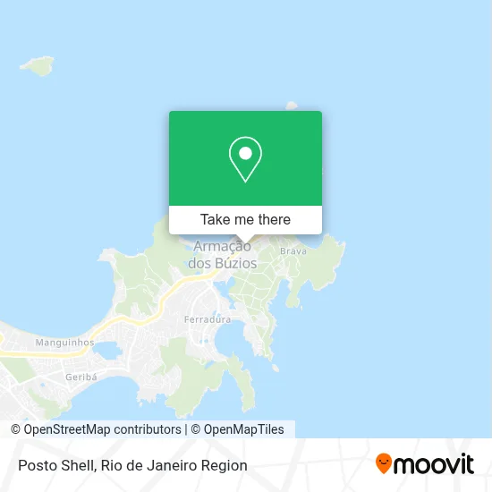 Posto Shell map