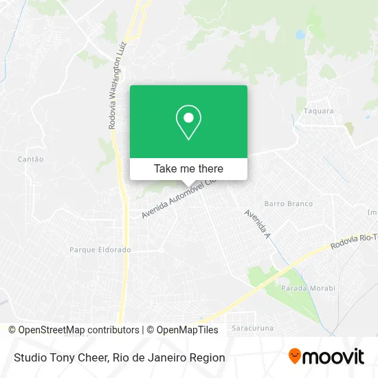 Studio Tony Cheer map