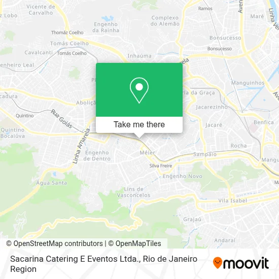 Sacarina Catering E Eventos Ltda. map