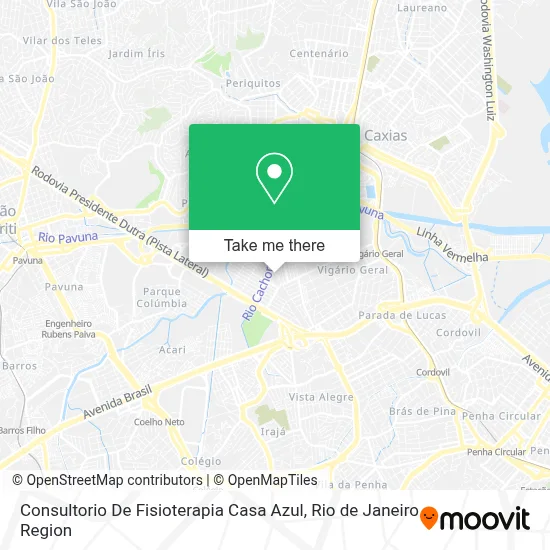 Consultorio De Fisioterapia Casa Azul map