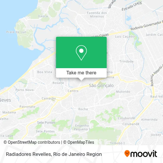 Radiadores Revelles map