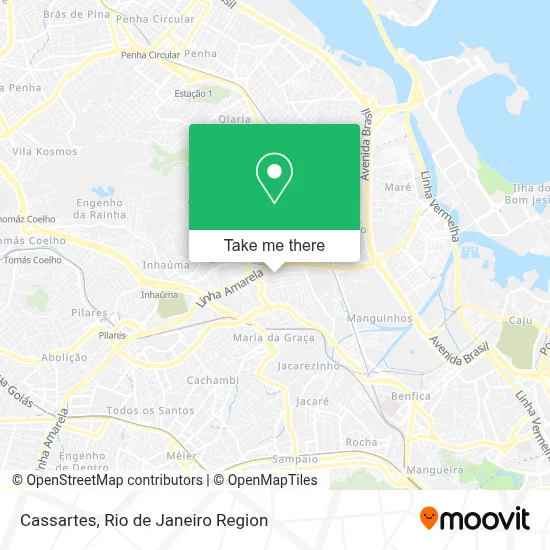 Cassartes map