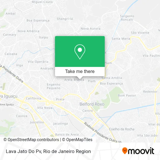 Lava Jato Do Pv map