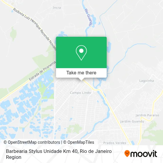Barbearia Stylus Unidade Km 40 map