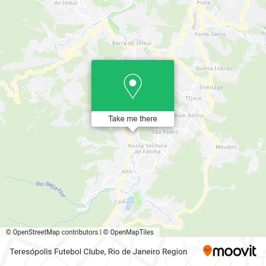Teresópolis Futebol Clube map