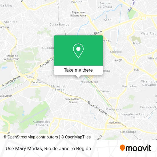 Use Mary Modas map