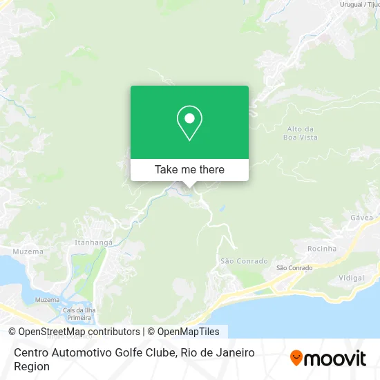 Centro Automotivo Golfe Clube map