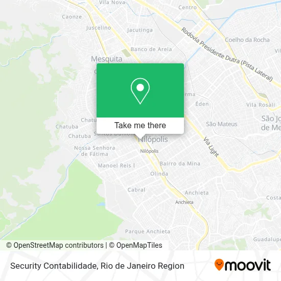 Security Contabilidade map