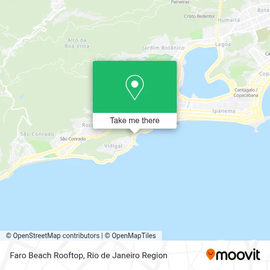 Faro Beach Rooftop map