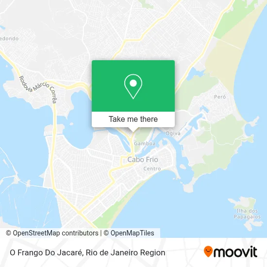 O Frango Do Jacaré map