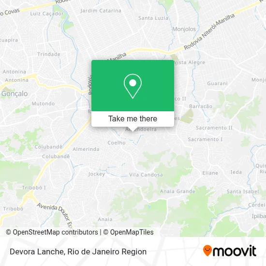 Devora Lanche map