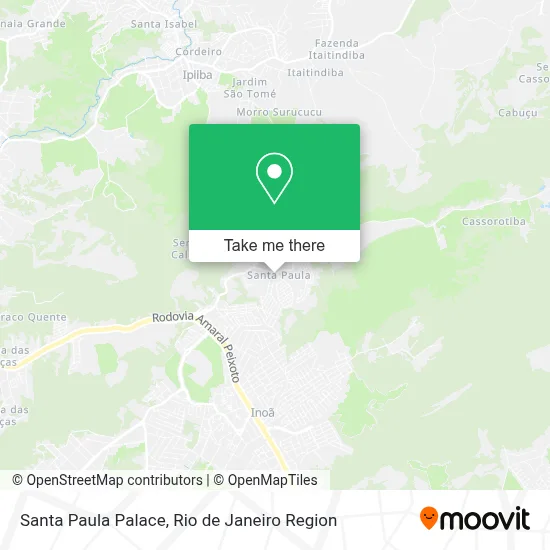Santa Paula Palace map