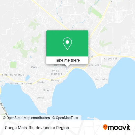 Chega Mais map