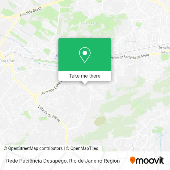 Rede Paciência Desapego map
