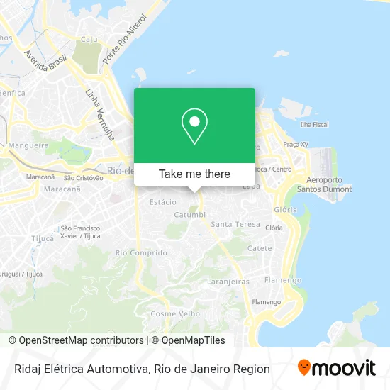 Ridaj Elétrica Automotiva map