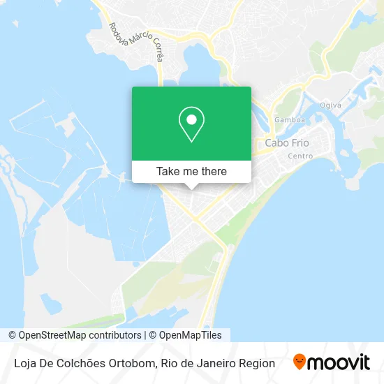 Loja De Colchões Ortobom map