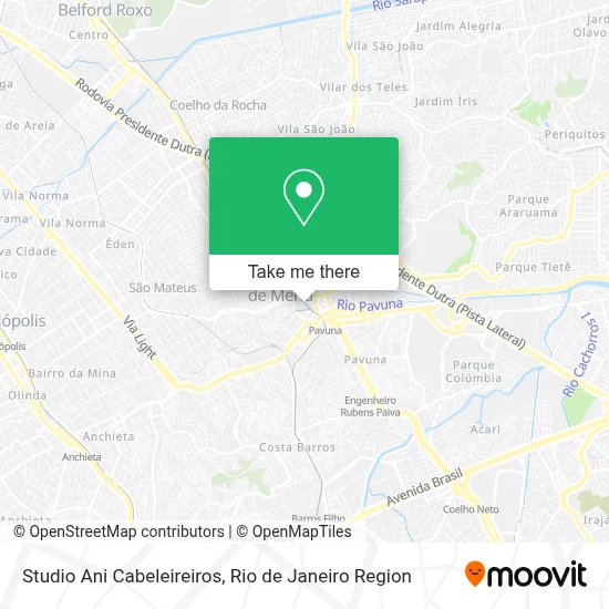Studio Ani Cabeleireiros map