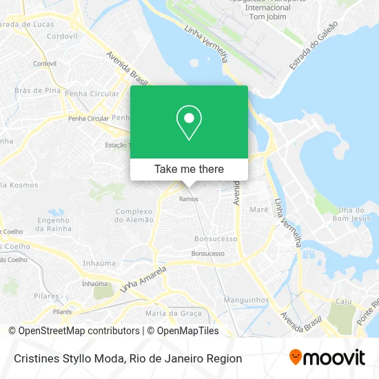 Cristines Styllo Moda map