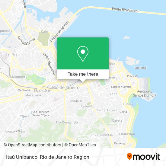 Itaú Unibanco map