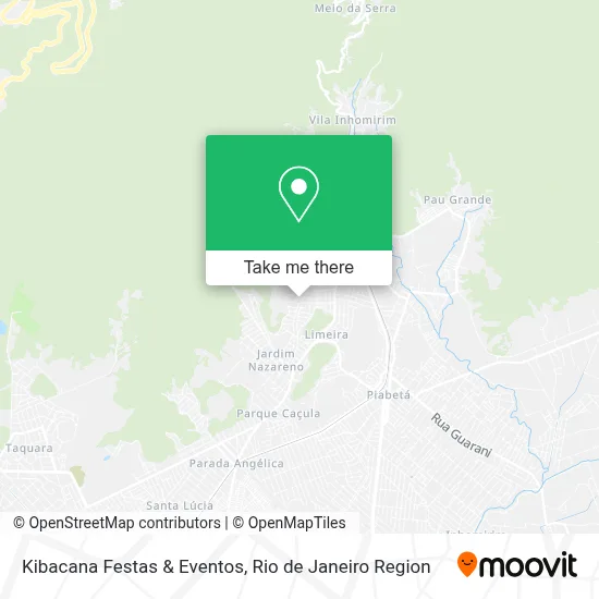 Kibacana Festas & Eventos map