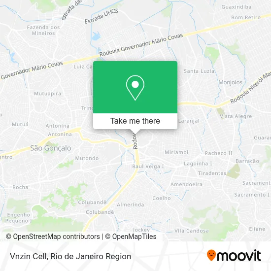 Vnzin Cell map