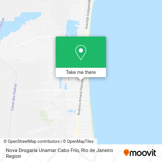 Nova Drogaria Unamar Cabo Frio map