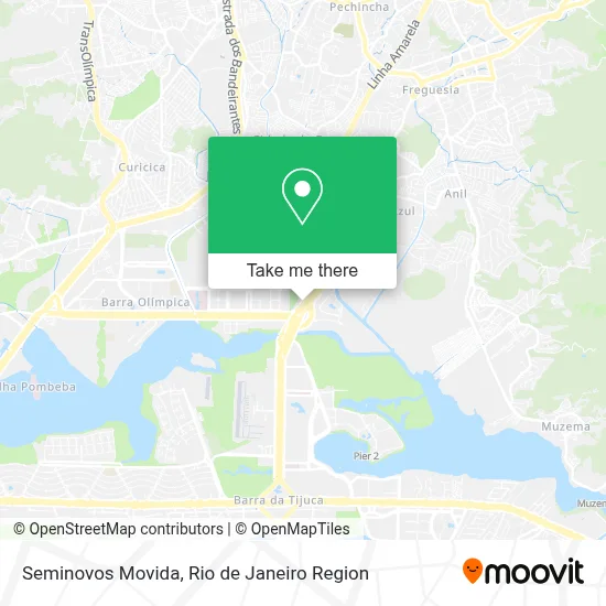 Seminovos Movida map