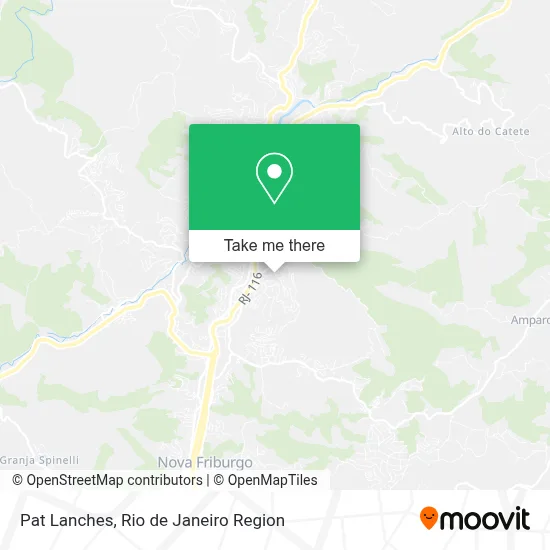 Pat Lanches map