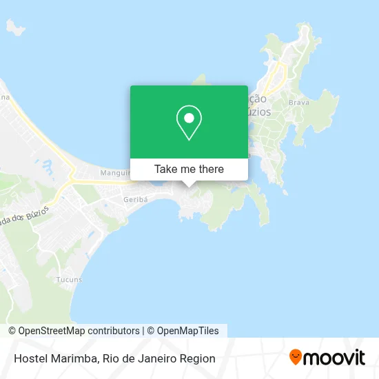 Hostel Marimba map