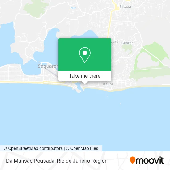 Da Mansão Pousada map