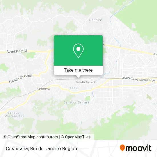 Costurana map