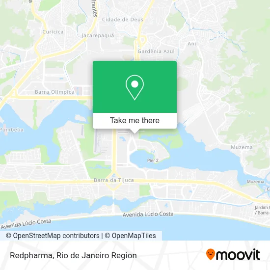 Redpharma map