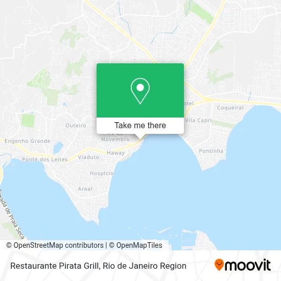 Restaurante Pirata Grill map