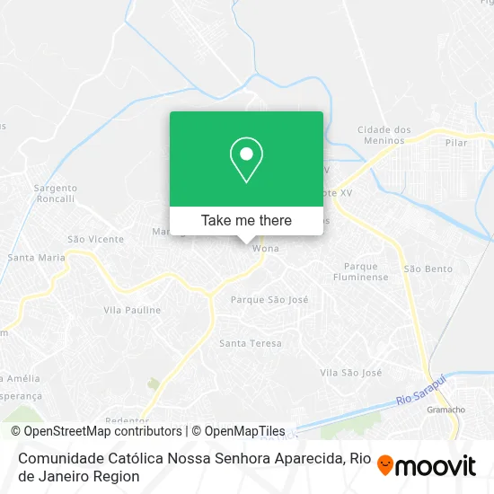Comunidade Católica Nossa Senhora Aparecida map