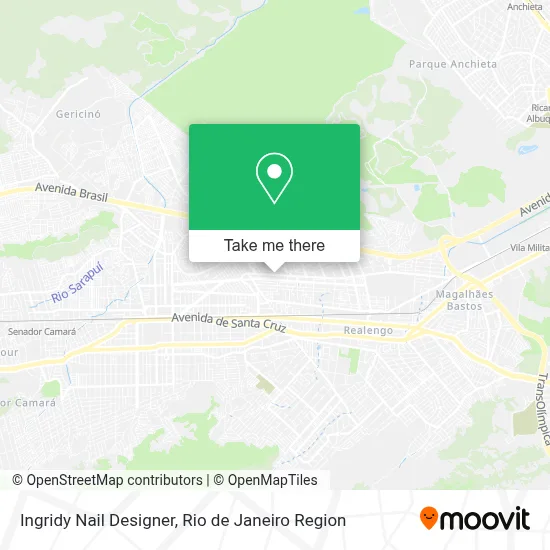 Ingridy Nail Designer map
