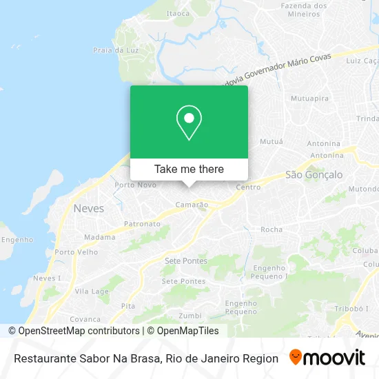 Restaurante Sabor Na Brasa map