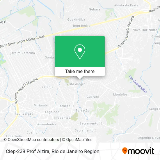 Ciep-239 Prof Alzira map