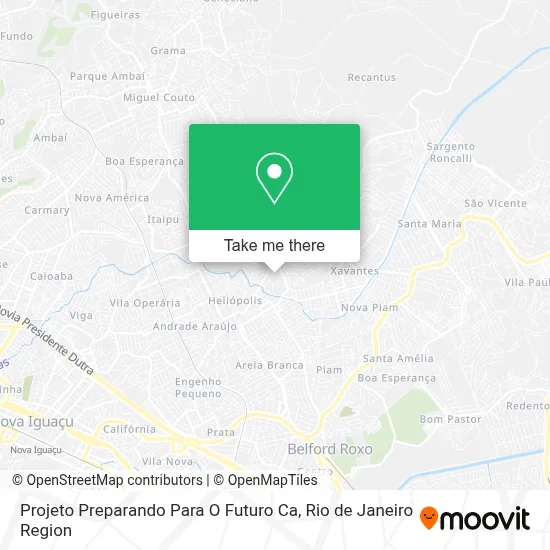 Projeto Preparando Para O Futuro Ca map