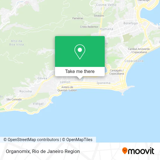 Organomix map