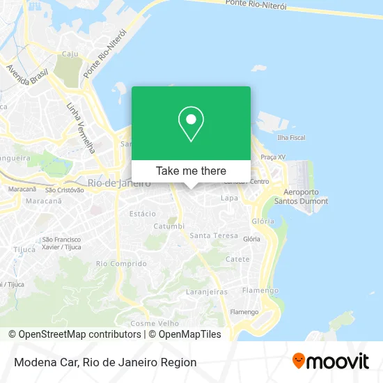 Modena Car map