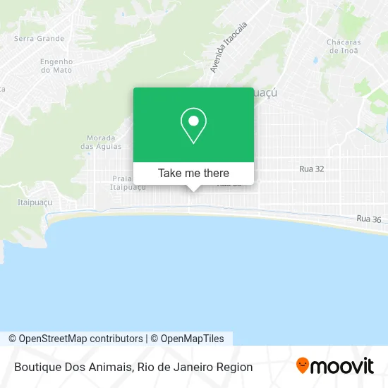 Boutique Dos Animais map