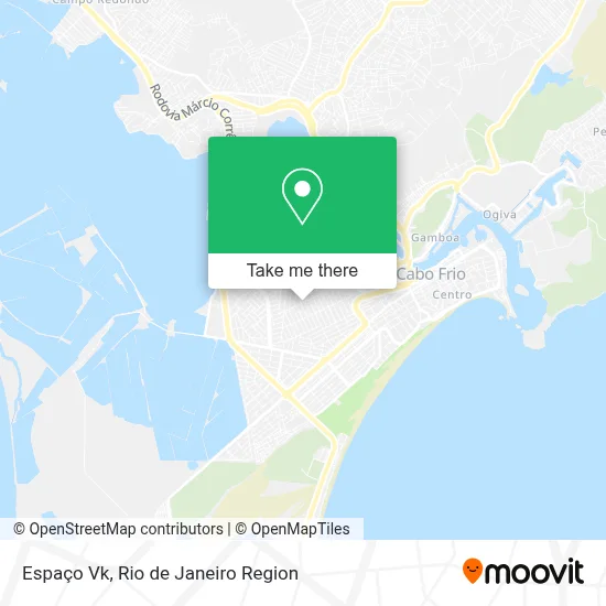 Espaço Vk map
